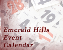 Emerald Hills Event Calendar